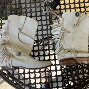 Vintage Festival Fringe Boots